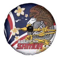 Personalized American Samoa Spare Tire Cover Amerika Samoa Bald Eagle LT01 - Polynesian Pride