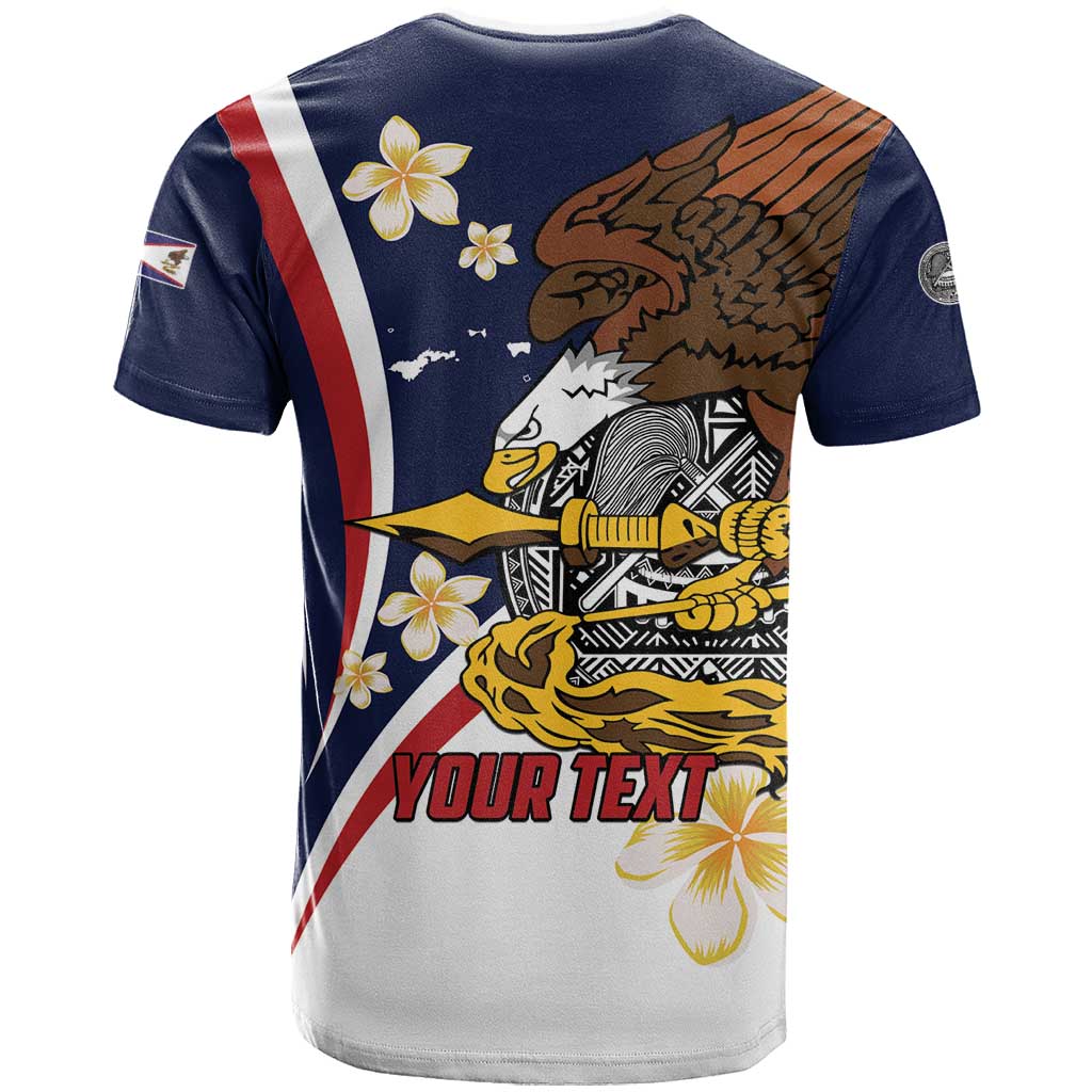 Personalized American Samoa T Shirt Amerika Samoa Bald Eagle LT01 - Polynesian Pride