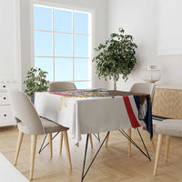 Personalized American Samoa Tablecloth Amerika Samoa Bald Eagle LT01 - Polynesian Pride