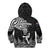 New Zealand Silver Fern Rugby Kid Hoodie Maori Tiki Player With Ta Moko Tribal LT01 - Polynesian Pride