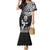 New Zealand Silver Fern Rugby Mermaid Dress Maori Tiki Player With Ta Moko Tribal LT01 Women Black - Polynesian Pride