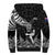 New Zealand Silver Fern Rugby Sherpa Hoodie Maori Tiki Player With Ta Moko Tribal LT01 - Polynesian Pride