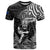 New Zealand Silver Fern Rugby T Shirt Maori Tiki Player With Ta Moko Tribal LT01 Black - Polynesian Pride