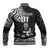 Custom New Zealand Silver Fern Rugby Baseball Jacket Maori Tiki Player With Ta Moko Tribal LT01 - Polynesian Pride