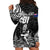 Custom New Zealand Silver Fern Rugby Hoodie Dress Maori Tiki Player With Ta Moko Tribal LT01 - Polynesian Pride