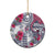 Hawaii Kakau Mix Paisley Pattern Ceramic Ornament Polynesian Tropical Unique Style LT01 - Polynesian Pride