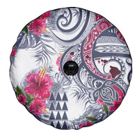Hawaii Kakau Mix Paisley Pattern Spare Tire Cover Polynesian Tropical Unique Style LT01 - Polynesian Pride