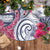 Hawaii Kakau Mix Paisley Pattern Tree Skirt Polynesian Tropical Unique Style LT01 - Polynesian Pride