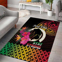 Vanuatu Port Vila Stay Strong Area Rug Long God Yumi Stanap LT01 - Polynesian Pride