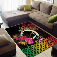 Vanuatu Port Vila Stay Strong Area Rug Long God Yumi Stanap LT01 - Polynesian Pride