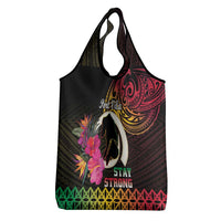 Vanuatu Port Vila Stay Strong Grocery Bag Long God Yumi Stanap LT01 - Polynesian Pride