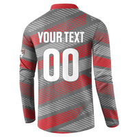 Custom Football 2026 New Caledonia Button Sweatshirt Kagus Come On LT01 - Polynesian Pride