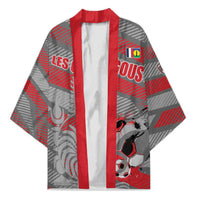 Custom Football 2026 New Caledonia Kimono Kagus Come On LT01 Unisex Gray - Polynesian Pride