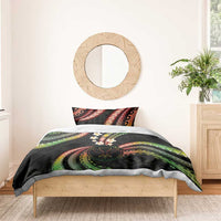 Hawaii Map Kanaka Maoli Bedding Set Fantastic Frangipani Reggae LT01 - Polynesian Pride