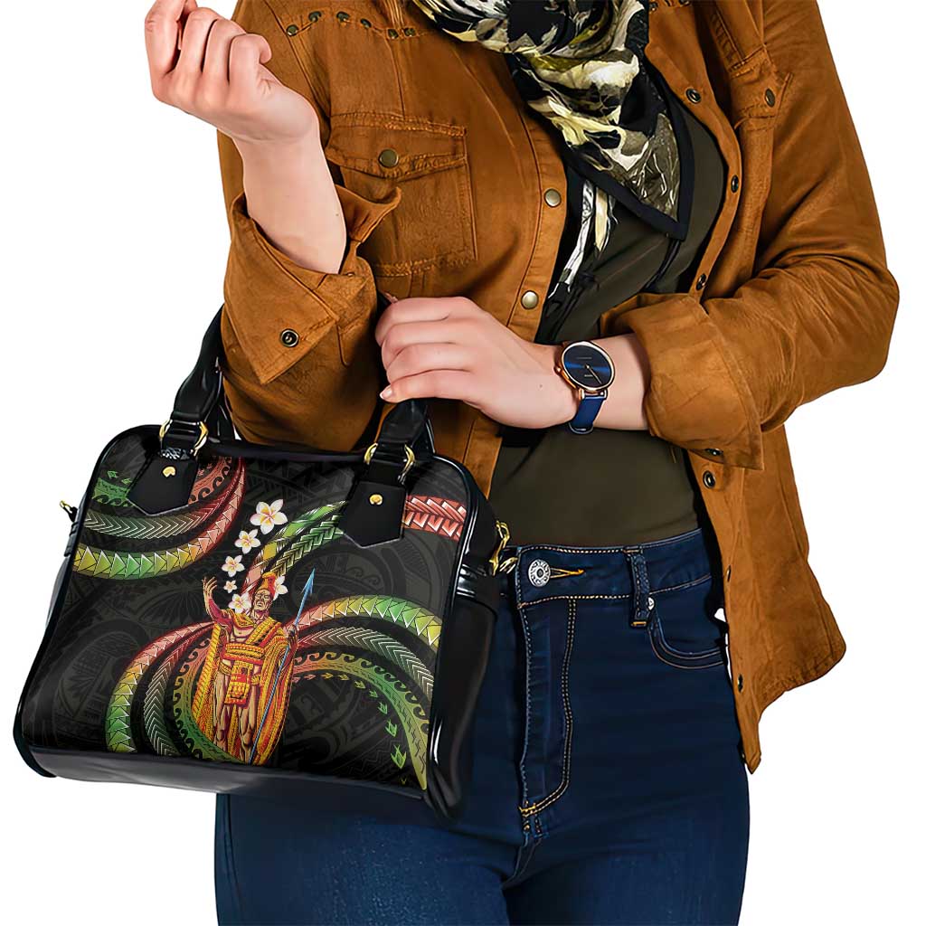 Hawaii King Kamehameha Shoulder Handbag Fantastic Plumeria Reggae LT01 - Polynesian Pride
