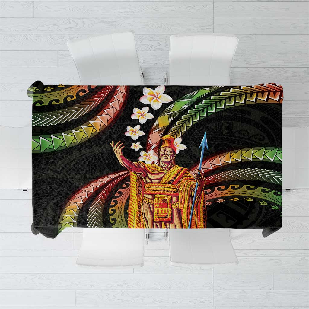 Hawaii King Kamehameha Tablecloth Fantastic Plumeria Reggae LT01 Reggae - Polynesian Pride