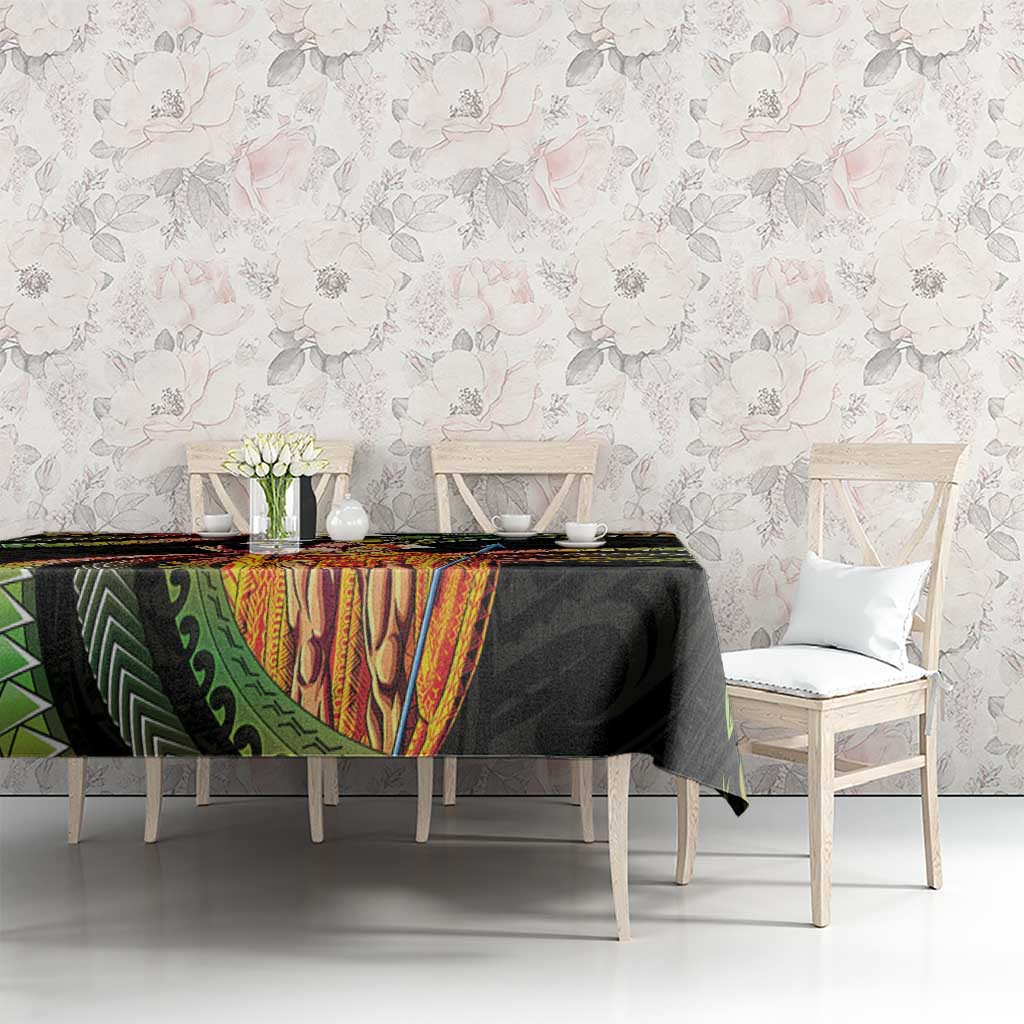 Hawaii King Kamehameha Tablecloth Fantastic Plumeria Reggae LT01 - Polynesian Pride