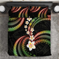 Hawaii Plumeria Reggae Bedding Set Polynesian Pattern LT01 Reggae - Polynesian Pride