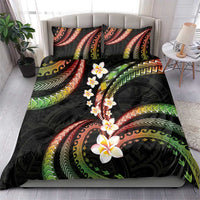 Hawaii Plumeria Reggae Bedding Set Polynesian Pattern LT01 - Polynesian Pride