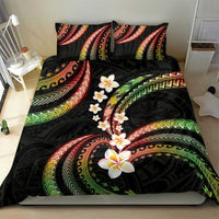 Hawaii Plumeria Reggae Bedding Set Polynesian Pattern LT01 - Polynesian Pride