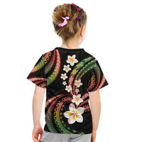 Hawaii Plumeria Reggae Kid T Shirt Polynesian Pattern LT01 - Polynesian Pride