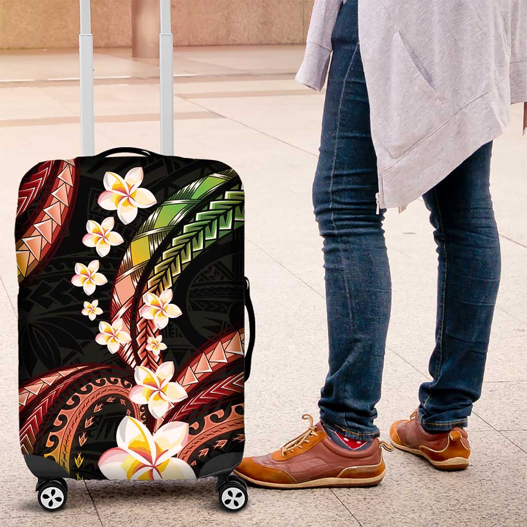 Hawaii Plumeria Reggae Luggage Cover Polynesian Pattern LT01 Reggae - Polynesian Pride
