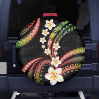 Hawaii Plumeria Reggae Spare Tire Cover Polynesian Pattern LT01 No hole Reggae - Polynesian Pride