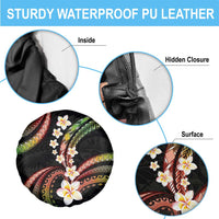 Hawaii Plumeria Reggae Spare Tire Cover Polynesian Pattern LT01 - Polynesian Pride