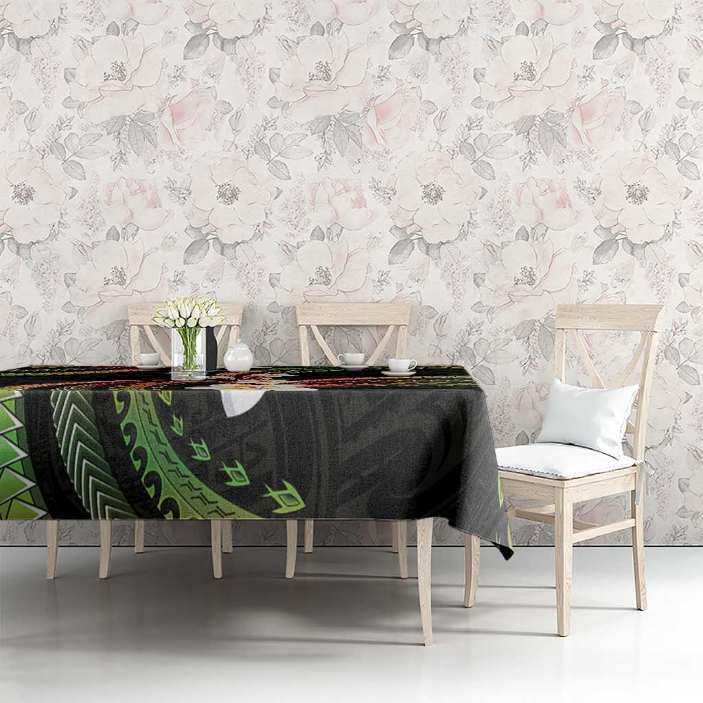Hawaii Plumeria Reggae Tablecloth Polynesian Pattern LT01 - Polynesian Pride