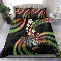 Hawaii Shaka Sign Bedding Set Fantastic Frangipani Reggae LT01 - Polynesian Pride