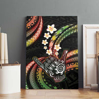 Hawaii Shaka Sign Canvas Wall Art Fantastic Frangipani Reggae LT01 - Polynesian Pride