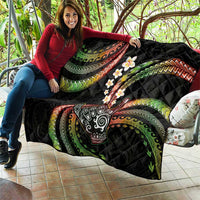 Hawaii Shaka Sign Quilt Fantastic Frangipani Reggae LT01 - Polynesian Pride