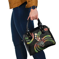 Hawaii Shaka Sign Shoulder Handbag Fantastic Frangipani Reggae LT01 - Polynesian Pride