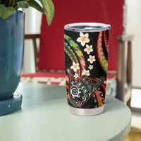 Hawaii Shaka Sign Tumbler Cup Fantastic Frangipani Reggae LT01 - Polynesian Pride