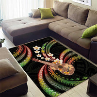 Hawaiian Ukulele Area Rug Jawaiian Fantastic Plumeria LT01 - Polynesian Pride