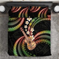 Hawaiian Ukulele Bedding Set Jawaiian Fantastic Plumeria LT01 Reggae - Polynesian Pride