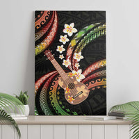 Hawaiian Ukulele Canvas Wall Art Jawaiian Fantastic Plumeria LT01 - Polynesian Pride