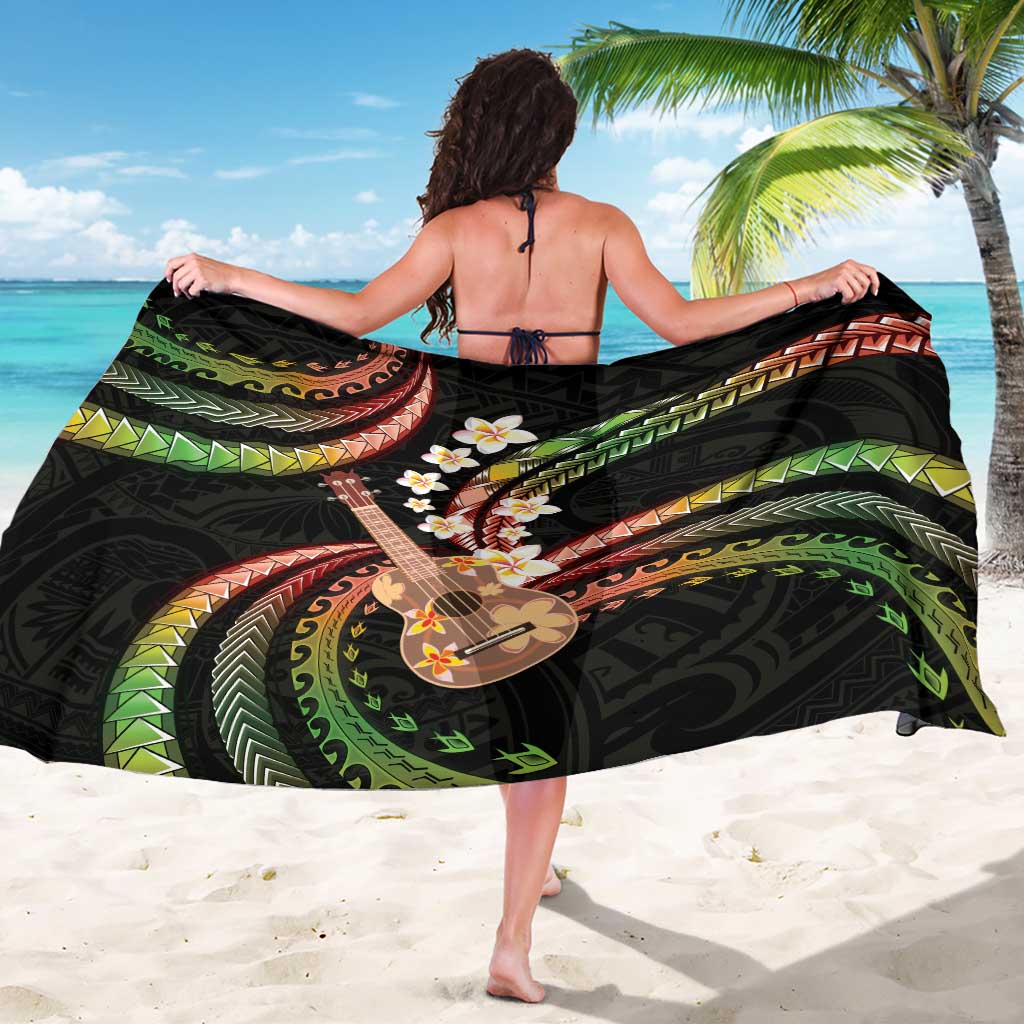 Hawaiian Ukulele Sarong Jawaiian Fantastic Plumeria LT01 - Polynesian Pride