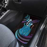 Hawaii King Kamehameha Car Mats Fantastic Plumeria Amethyst Gradient LT01 - Polynesian Pride