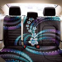 Hawaii Plumeria Back Car Seat Cover Amethyst Gradient Polynesian Pattern LT01 - Polynesian Pride