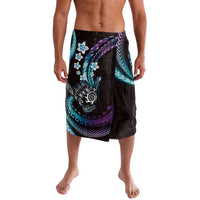 Hawaii Shaka Sign Lavalava Fantastic Frangipani Amethyst Gradient LT01 Purple - Polynesian Pride