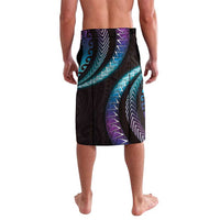 Hawaii Shaka Sign Lavalava Fantastic Frangipani Amethyst Gradient LT01 - Polynesian Pride