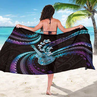 Hawaiian Ukulele Sarong Amethyst Gradient Fantastic Plumeria LT01 - Polynesian Pride