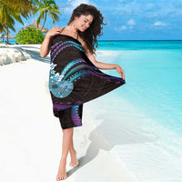 Hawaiian Ukulele Sarong Amethyst Gradient Fantastic Plumeria LT01 - Polynesian Pride