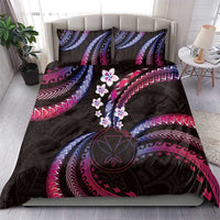 Hawaii Map Kanaka Maoli Bedding Set Fantastic Frangipani Sweet Dream LT01 - Polynesian Pride