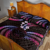 Hawaii Map Kanaka Maoli Quilt Bed Set Fantastic Frangipani Sweet Dream LT01 - Polynesian Pride