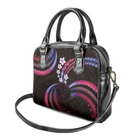Hawaii Map Kanaka Maoli Shoulder Handbag Fantastic Frangipani Sweet Dream LT01 - Polynesian Pride