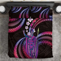Hawaii King Kamehameha Bedding Set Fantastic Plumeria Sweet Vibes LT01 Pink - Polynesian Pride