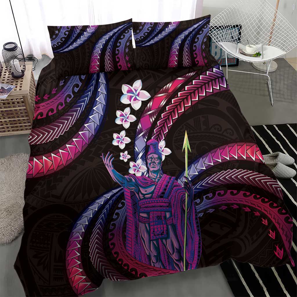 Hawaii King Kamehameha Bedding Set Fantastic Plumeria Sweet Vibes LT01 - Polynesian Pride