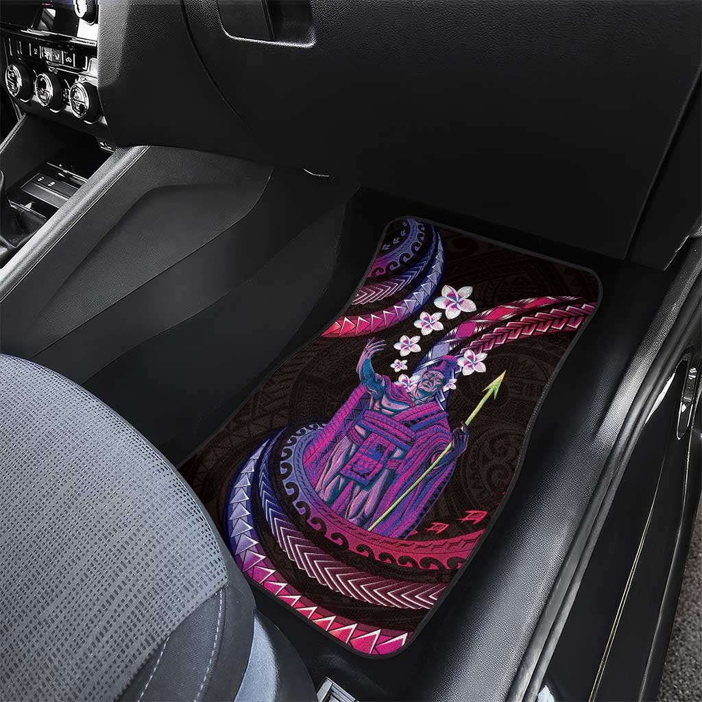 Hawaii King Kamehameha Car Mats Fantastic Plumeria Sweet Vibes LT01 - Polynesian Pride